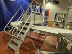 Cotterman Stainless Steel Walkover Bridge Mezzanine