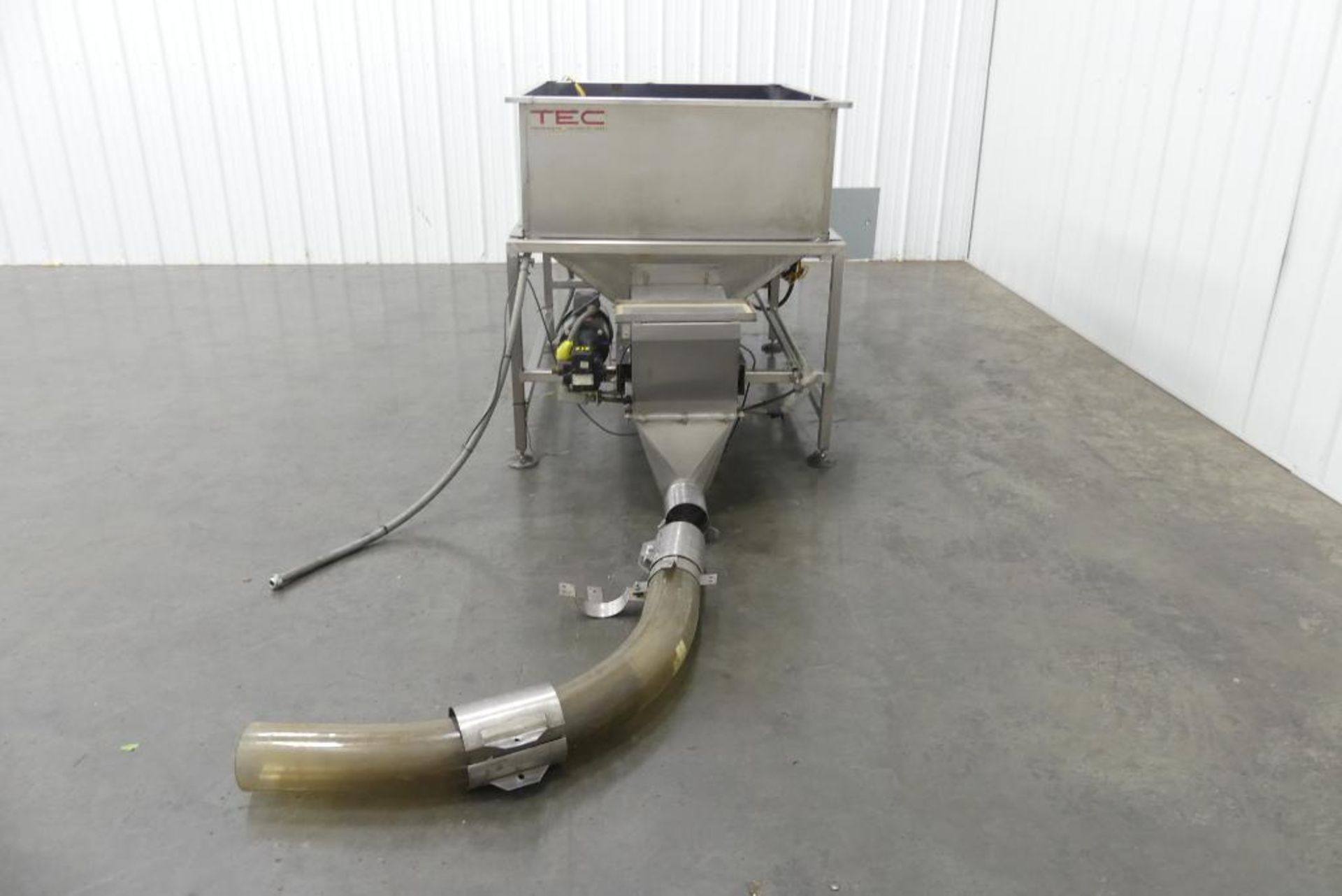 Used Tec Engineering Bulk Cap Hopper with: Hopper dimensions: 51 inches ...
