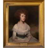 George Romney (English, 1734-1802), Portrait of Anne Evelyn aged 20