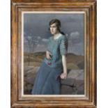Harold Harvey (1874-1941), Portrait of Clara Matthews