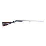 Belonging to Duleep Singh, by Thomas à Paris, a pin fire double barrelled shotgun