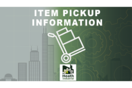 Important Information for pickup and shipping