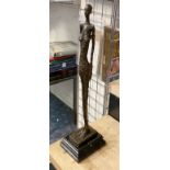 BRONZE STICKMAN FIGURE 47.5CMS (H) APPROX