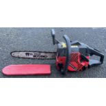 A Jonsered 2036 Turbo petrol driven chainsaw.