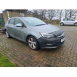 2011 Vauxhall Astra SRi, 1596cc. Registration number YY11 OBB. VIN number WOLPF6ED1BG132690. One