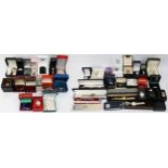 40 boxed fashion wristwatches to include, Tissot, Seiko, Rotary, Accurist and others. (2 boxes)