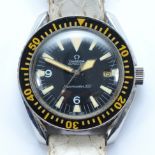 Omega Seamaster 300 'Big Triangle', a stainless steel automatic date gentleman's 'frankenwatch',