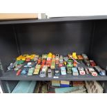 Playworn Corgi, Matchbox & Dinky Die-casts, 40+, all well used