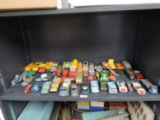 Playworn Corgi, Matchbox & Dinky Die-casts, 40+, all well used