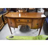 A reproduction Regency sideboard, width approx. 122cm