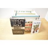 A quantity of 20th-century books and magazines, with titles relating to animals, wildlife and