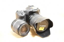 Canon EOS 50D DSLR camera, with Canon EF-S 17-85mm f4-5.6 IS USM zoom lens and Canon EF-S 18-55mm