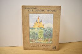 An early 20th-century 'talking book' titled 'The Magic Wood' by Harry Phillips, including