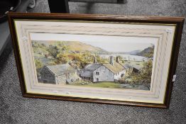 Of local interest, Graham Carver (British Contemporary) print, quintessential Lake District scene