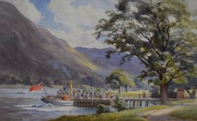 *Local Interest* Edward G Hobley (British 1866 - 1916) A pair of watercolours, both depicting