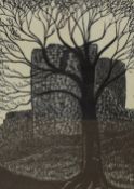 *Local Interest* After George Francis Reiss (British 1893 - 1973) Etching 'Kendal Castle', a view
