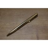 A boxed Parker 61 Insignia Boots Centenary 1877-1977 ballpoint pen in Rolled Gold
