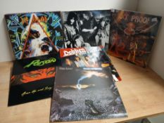 A 14 Rock / Metal Lot VG+/VG+ in general as in photos - Thin Lizzy and more