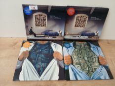 A Lot of four x Biffy Clyro 45's in NM/NM - Coloured Vinyl with Posters as in photos