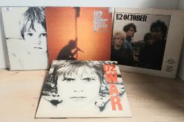 A lot of U2 early UK pressings VG+/VG+ - lightest of sleeve wear
