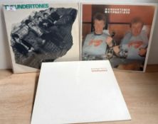 A lot of three Undertones albums with an original pressing of the debut VG/VG or better - Punk