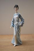 Royal Doulton bone china figurine 'Boudoir' HN 2542, measuring 31cm tall.