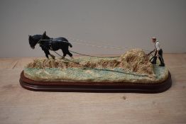 A limited edition Border Fine Arts agricultural study 'Clean Sweep' model number B0591, designed