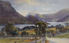 *Local Interest* Edward G Hobley (British 1866 - 1916) A pair of watercolours, the first depicting a