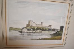 Of local interest, a 20th-century framed print after Joseph Farington RA (1747-1821) of