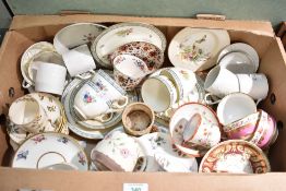 A selection of assorted part tea services.