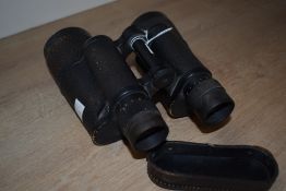A pair of vintage Carl Zeiss Jenna 7 x 50 binoculars