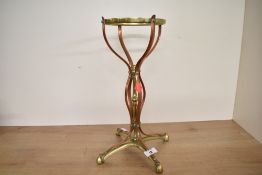 A late 19th to early 20th-century William Arthur Smith Benson (British 1854-1924)-style brass and