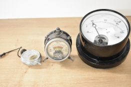 A selection of early to mid 20th-century electrical testing metres, to include a large Ferranti
