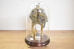 A late 19th-century French Louis Achille Brocot (1817–1878) mantel clock, restored by A.W.