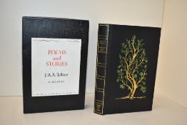 Literature. Tolkien, J. R. R. - Poems and Stories. London: George, Allen & Unwin. 1980, De Luxe