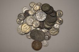 A Collection Of Nineteenth And Twentieth Century Silver Coinage, Comprising, Halfcrowns, Florins,