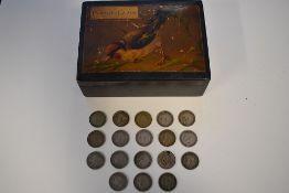 A Collection Of George V And George VI Silver Threepences, 1912, 1917 x2, 1918 x4, 1921, 1922,