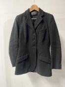 An antique Bedford Riding Breeches of Marble Arch London single breasted riding jacket, in thick