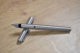 A Parker 105 Flighter converter fill fountain pen. Un Inked. A quite rare pen