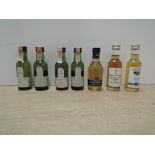 Whisky Miniatures, The Macallan 10 Year Old Single Highland Malt Scotch Whisky, 40% vol, 5cl,