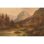 *Local Interest* George Willis Pryce (British 1866 - 1949) Oil on canvas Lake District landscape,