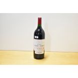 A magnum bottle of 1989 Chateau Lynch-Bages Grand Cru Classe Pauillac, 12.5%, 1.5l ullage into