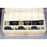 Chateau Rouget Grand Vin Pomerol 1993, 12.5% vol, 750ml, bottles stored in a cellar in a 12 bottle