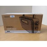 A Sony XDR S20 DAB Radio - new / old stock