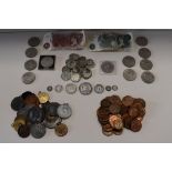 Pre-Decimal British Coins And Commemorative Crowns, British Banknotes And Commemorative Medals And