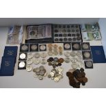 A Collection Of Nineteenth And Twentieth Century Silver and Copper, British And World Coinage,
