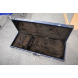 A hard case for electric guitar, internal dimensions approx. 101 x 34cm