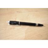 A Montblanc Starwalker cartridge fill fountain pen sold as found cap stuck and needs removed by a