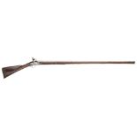 AN 18 BORE FLINTLOCK SPORTING GUN BY GRIFFIN OF LONDON, MID-18TH CENTURY