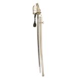 AN EXTREMELY RARE AND FINE ‘WHITE RUSSIAN’ PRESENTATION SABRE TO THE COMMANDER OF THE